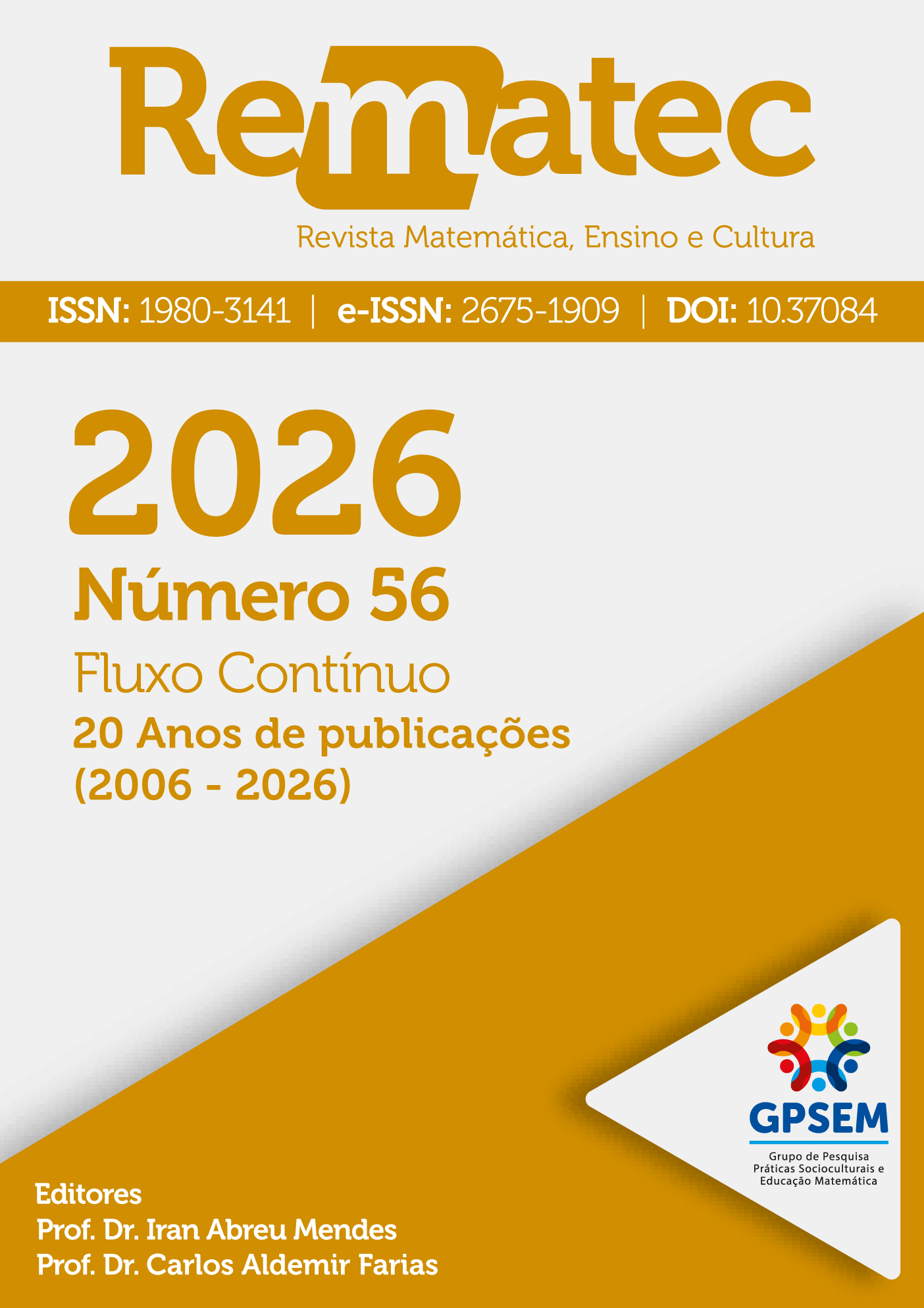 					Visualizar v. 21 n. 56 (2026): Fluxo Contínuo
				